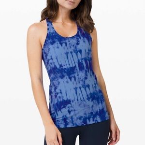 Lululemon Cool Racerback Nulu Tank Game Day Blue